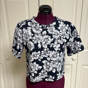 Anthropologie - Maeve Knit Boxy Tee - Size XS